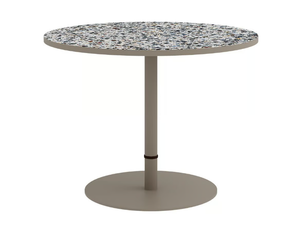 ANKA MENT - Round natural stone garden table _ YAAZ