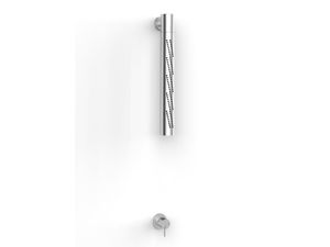 Z316 MONO - 2 hole Recessed stainless steel shower tap _ ZAZZERI