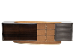 NIKS - Sideboard with doors _ ZEBRANO