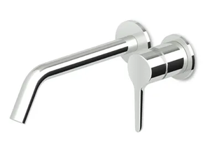 MEDAMEDA ZMM678 - Wall-mounted brass washbasin mixer with aerator _ ZUCCHETTI