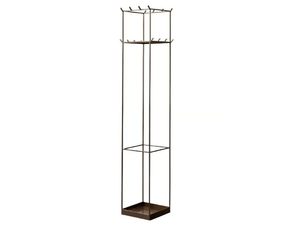 SLIM IRONY - Painted metal coat stand with umbrella stand _ Zeus