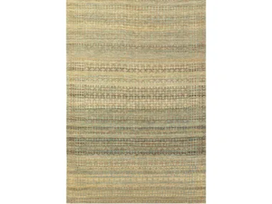 FLORAL ZILLU IN GOLD & BLUE - Rectangular wool rug _ Zollanvari