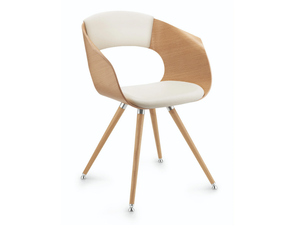 BONITO - Wooden chair with armrests _ ZÜCO