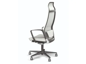 SELVIO - Swivel high-back office chair with 5-Spoke base _ ZÜCO