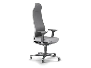 SELVIO - Swivel office chair with 5-Spoke base with headrest _ ZÜCO