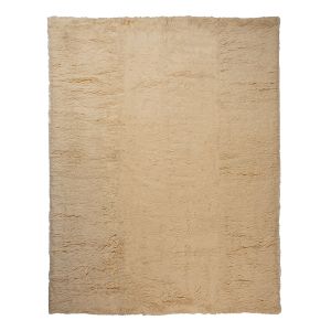 Beige Modern Wool Rug