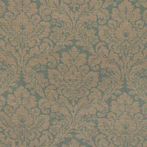 Blue Damask Fabric