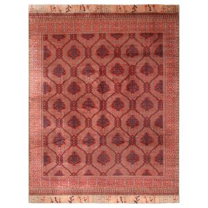 Red Antique Traditional Turkish Smnyrna Rug