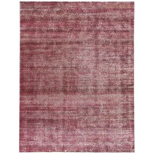 Pink Alchemy Transitional Wool Linen Cotton Blend Rug