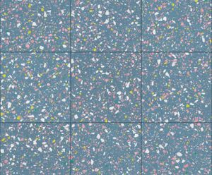Terrazzo Blue Natural 60x60cm G-3170