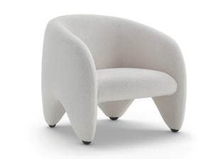 YUZU - Upholstered fabric armchair with armrests _ arflex