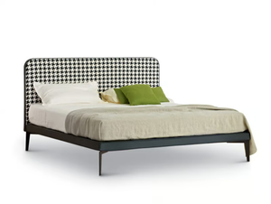 SUITE - Double bed with upholstered headboard _ arflex