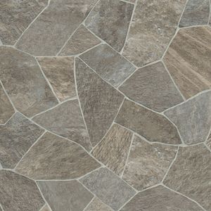 CushionStep | B3121Alvina Vinyl Sheet - Brownstone