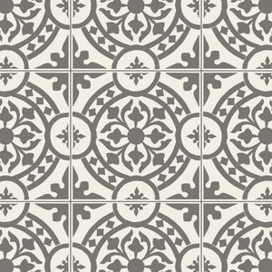 CushionStep | B3395Tuscany Vinyl Sheet - Charcoal