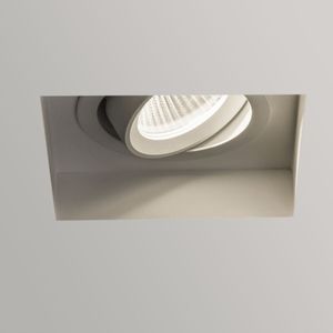 Trimless Square Adjustable LED Textured White