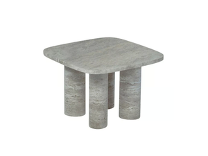 VOLOS - Square travertine coffee table _ blomus