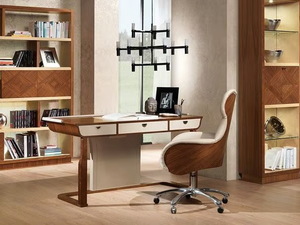 DESYO - Wooden secretary desk with drawers _ carpanelli