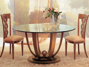 PRIMAVERA - Round crystal table _ carpanelli