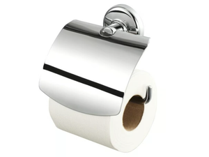 HOTEL - Metal toilet roll holder with cover _ coram