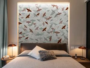 BIRDS - Motif panoramic wallpaper strip _ creativespace