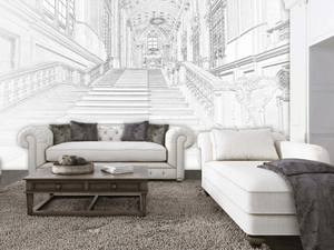 TURIN - Trompe l'oeil wallpaper _ creativespace