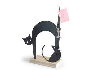 GATTO + TOPO - Steel decorative object _ designobject.it