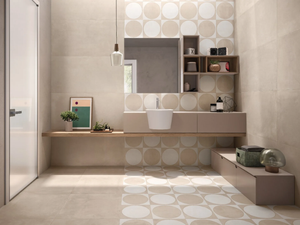 BE-SQUARE IVORY - Indoor porcelain stoneware wall/floor tiles _ emilgroup