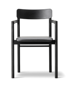 Post Chair Seat upholstered