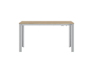 Extenso small table with aluminium legs