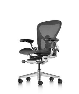 Aeron Graphite/Polished Office Chair