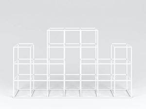 IPOT 5X5_N - Sectional aluminium bookcase _ iPot