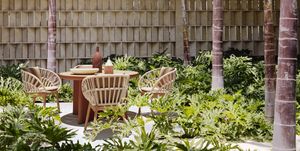 Cala Dining Armchair Teak Legs