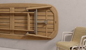 Eolias Folding dining table Lipari 2900 x 110