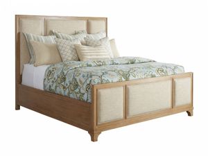 Crystal Cove Upholstered Panel Bed