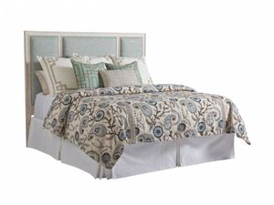 Crystal Cove Custom Upholstered Panel Headboard