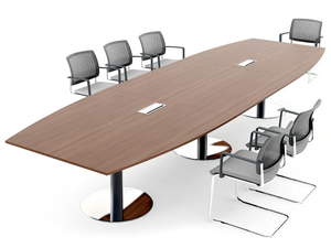 DISC BASE - Oval meeting table _ mdd