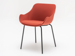 BALTIC CLASSIC - Fabric chair with armrests _ mdd