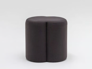 MIX - Upholstered modular oval fabric pouf _ mdd