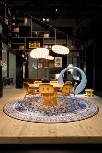 Delft Blue Plate Carpet 