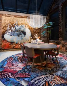 Extinct Animals Carpet 