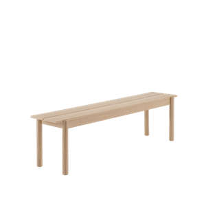 Linear Wood Bench