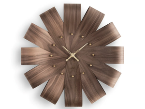 CICLO - Wall-mounted wooden clock _ nomon