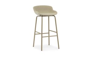 Hyg Barstool 75 cm Full Upholstery Steel Sand/Main Line Flax