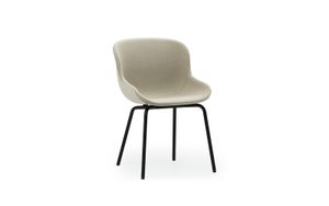 Hyg Chair Full Upholstery Black Steel Main Line Flax