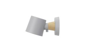 Rise Wall Lamp Hardwired EU Grey