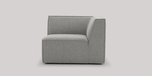 Dane 1-seater corner module, right