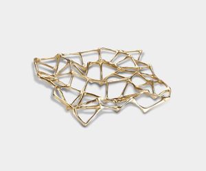 Bone Trivet Brass
