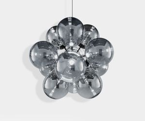 Globe Burst Chandelier Chrome