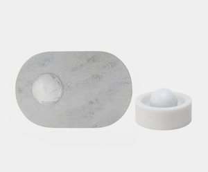 Stone Chopping Board and Spice Grinder