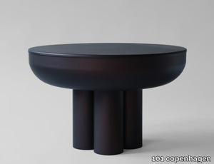 CROWN - Low round aluminium coffee table _ 101 copenhagen